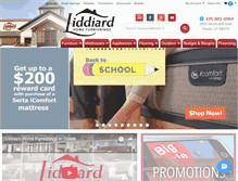 Tablet Screenshot of liddiardhf.com